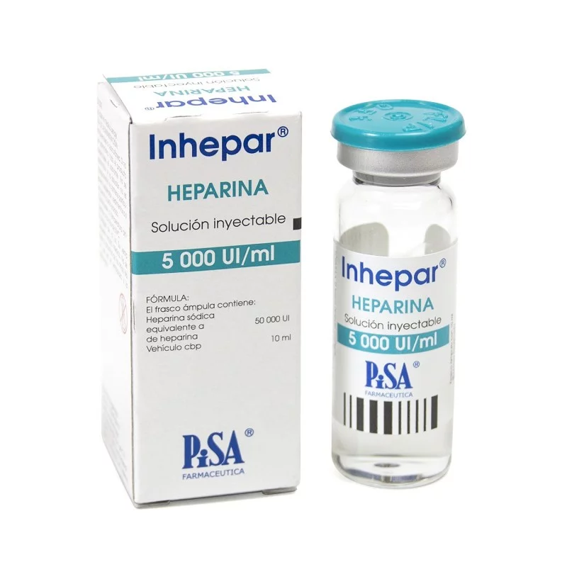 Heparina 5000 U/10 ml/Inhepar