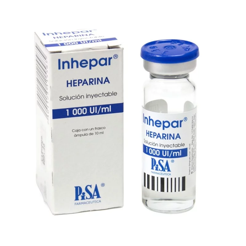 Heparina 1000 U/10 ml/Inhepar