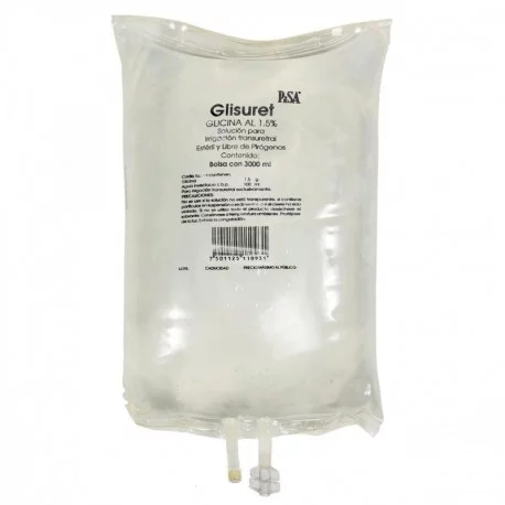 Glicina para Irrigación Glisuret 3000 ml