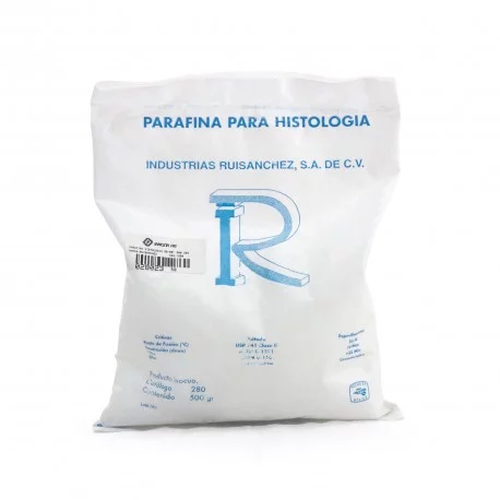 Parafina para Histologia 56º-58º 500 g