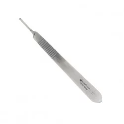 Mango de bisturí quirúrgico # 4 + 20 quirúrgico estéril Blade # 24 Dental  instrumentos