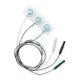 Electrodos para Monitoreo 22 x 22 mm Neonatal 3 Piezas