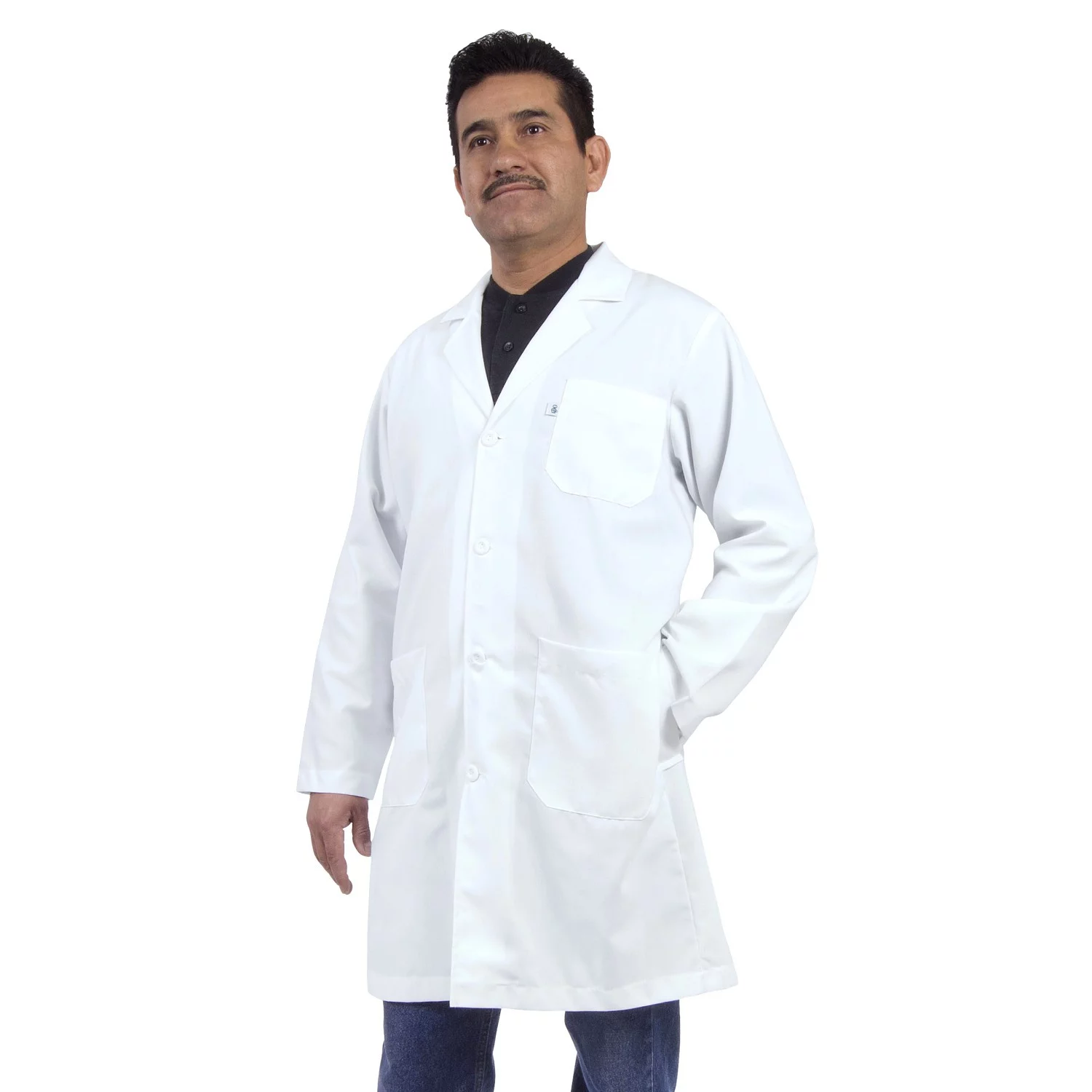Bata de laboratorio ENDOproteclab hombre - 65 % poliester, 35 % algodón -  talla L - Equipo de laboratorio